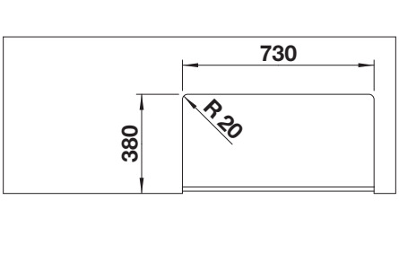 BLANCO VILLAE Farmhouse Single bowl